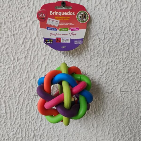 Brinquedo bola sonora Tex